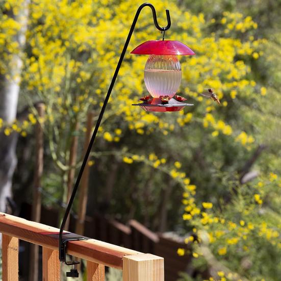 1/2/4 шт. прочные крючки для вешалок для кормушек для птиц на палубе, устойчивые к коррозии, подвески для кашпо с подвесками для колокольчиков