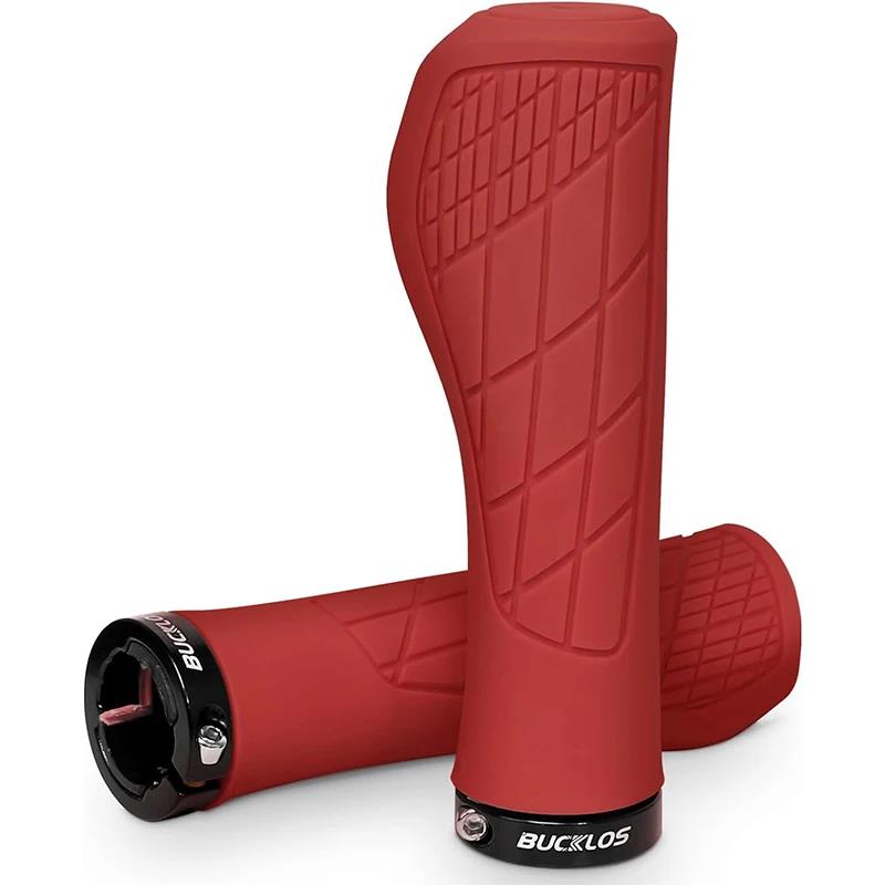 BUCKLOS MTB Handlebar Grips Ergonomic Comfortable Mountain Bike Lokc Grips Bicycle Soft Rubber Handlebar Grip Bike Accessories 5