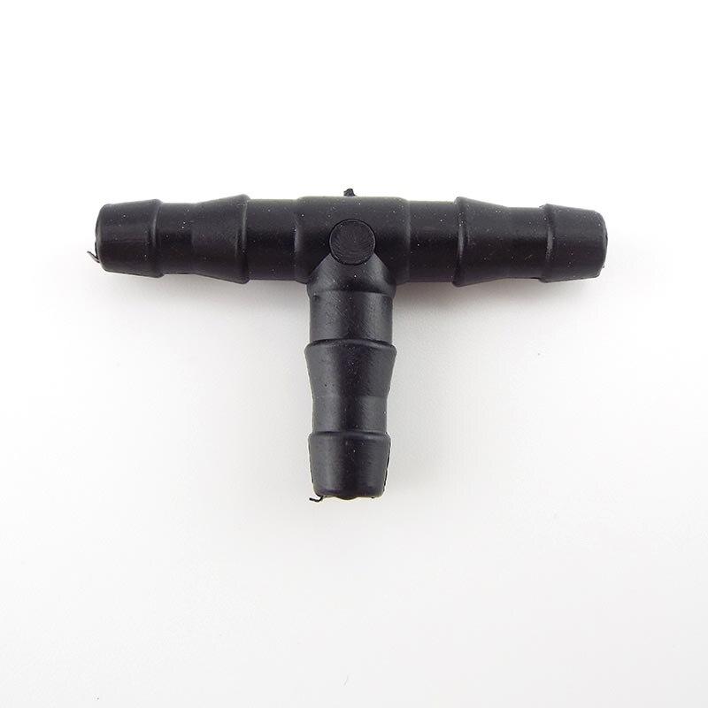 50 шт. 4/7 мм трубка-тройник, разъем-барб, садовый шланг для полива капельного орошения, Т-адаптер, разветвитель садовой воды