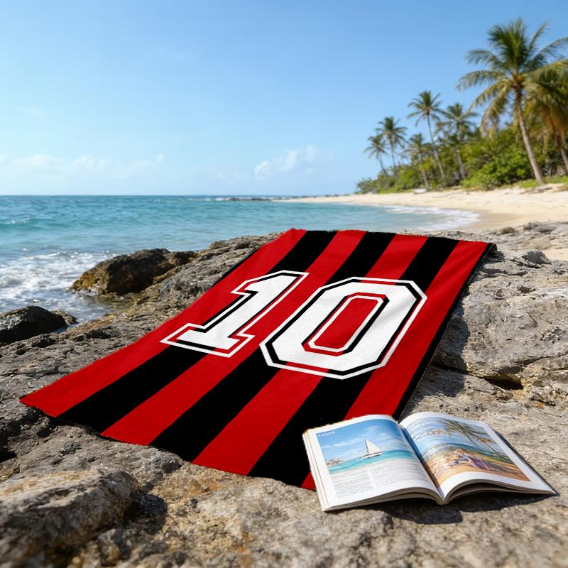 Ultra-Soft Beach Towel with 10 Theme,Ideal for Pool - Camping, Diving - Perfect Travel Essential, Vibrant Beach Towel.