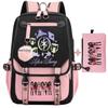 Backpack New Katseye Funny Print Girl's Large Capacity Bags Children's Teeneger School Backpacks Cute Schoolbags Sets Gift