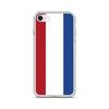 Coque iPhone - Drapeau Pays-Bas - iPhone SE 2020 - Souple - Multicolore - Verticale