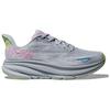 HOKA  Clifton 9 Wide Gull Sea Ice Women Sneakers Grey 1132211-GLLS