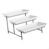 3 Tier Display Stand, Party Tray, Cupcake Tiered Serving Tray for Cakes, Fruits And