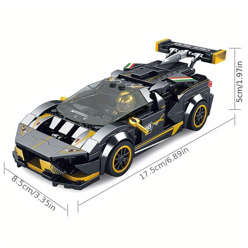 Building Block Racing Car Racing Car Toy Series Boys Toy Splicing Construction Building Block Birthday Gift