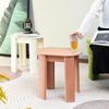 1Pc Plastic Round Stool, Shoe Changing Stool In The Living Room, Creative, Modern and Simple In The Living Room
