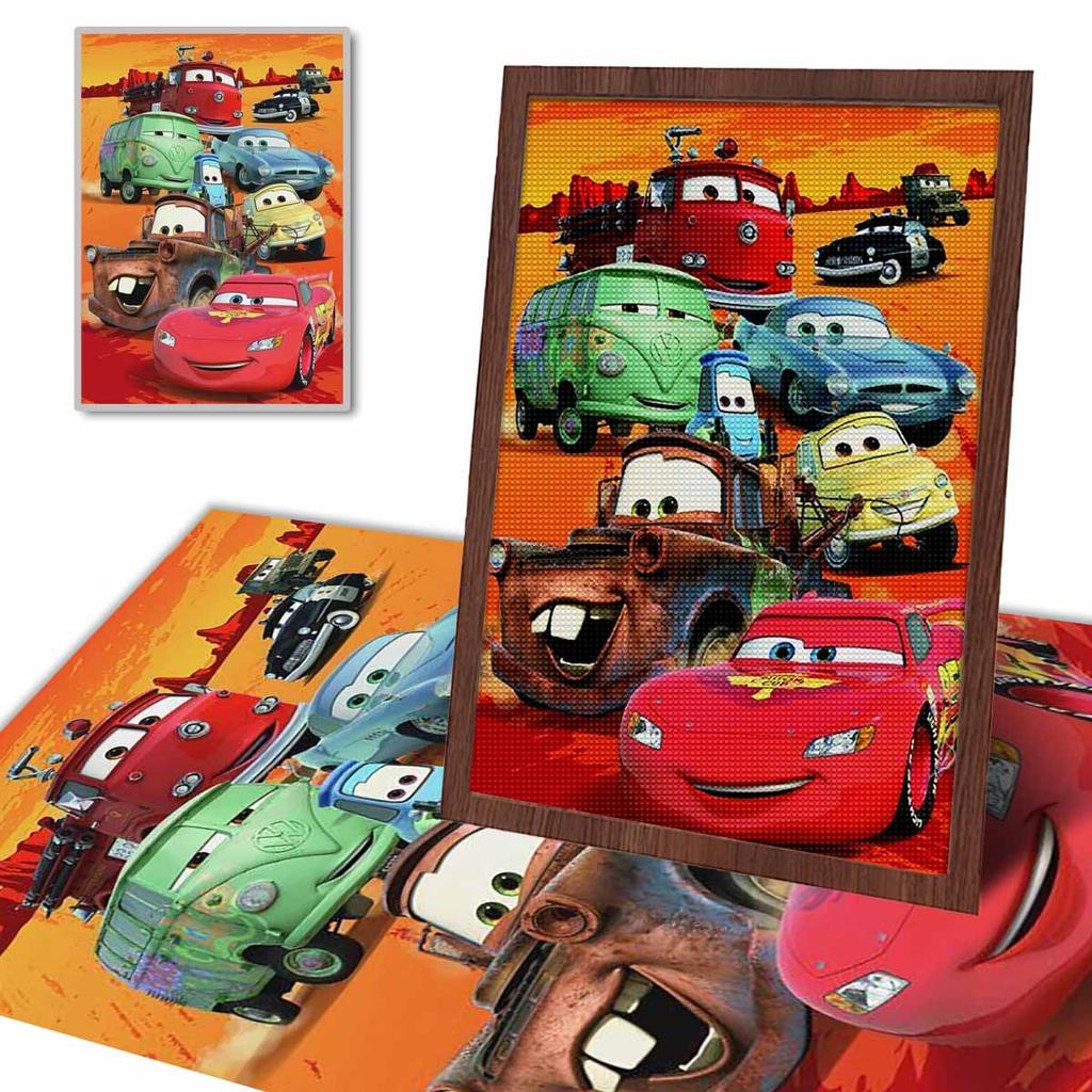 Набор для алмазной вышивки «Сделай сам», «Вечеринка в машине», вышивка крестом, мозаичное искусство, алмазная вышивка, полная выкладка, алмазная домашняя декорация