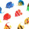 10pcs Aquarium Fish Tank Artificial Fake Floating Fish Pet Decor Ornaments