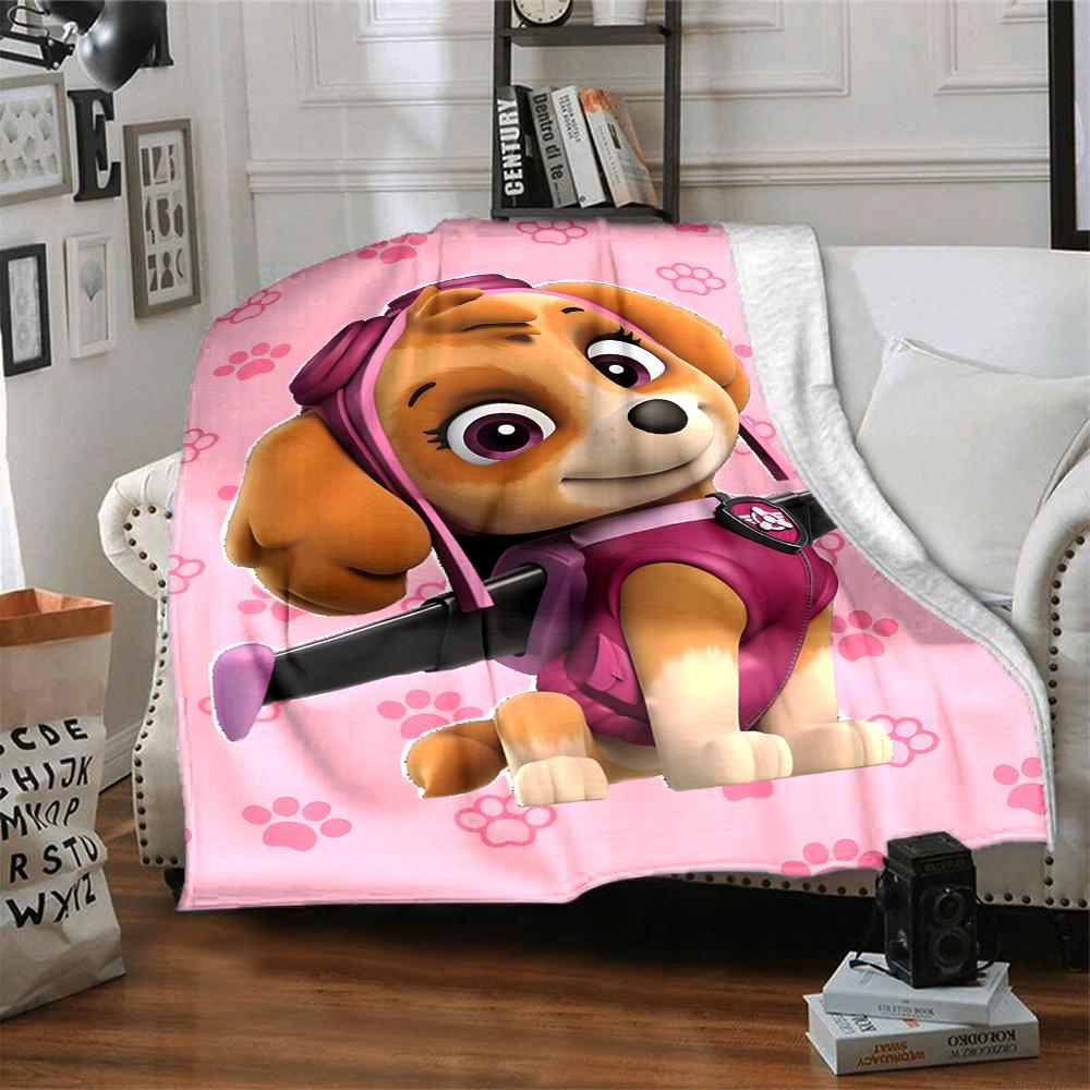 1pc Paw Paw11 Blanket, Gift, for Men and Women, Soft Blanket, Good for Sofa Bed Couch Travel, Lightweight Flannel Blanket