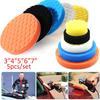 5Pcs 3/4/5/6/7inch Car Auto Body Care Round Sponge Buffing Polishing Waxing Pad