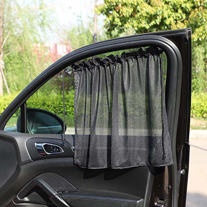 Cute Cartoon Car Curtain Sunshade Curtain Essential Summer Car Sunscreen Curtains Keep Your Car Interior Cool & Protected