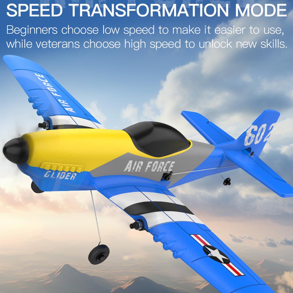 Remote Control Airplane 2.4GHz Glider Remote Control Plane for Kids 3CH Remote Controll Aircraft