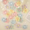 Cartoon Flower Embroidery Stickers and Patches for DIY Handbooks, Jewelry, Brooches, Hair Accessories, and Clothing
