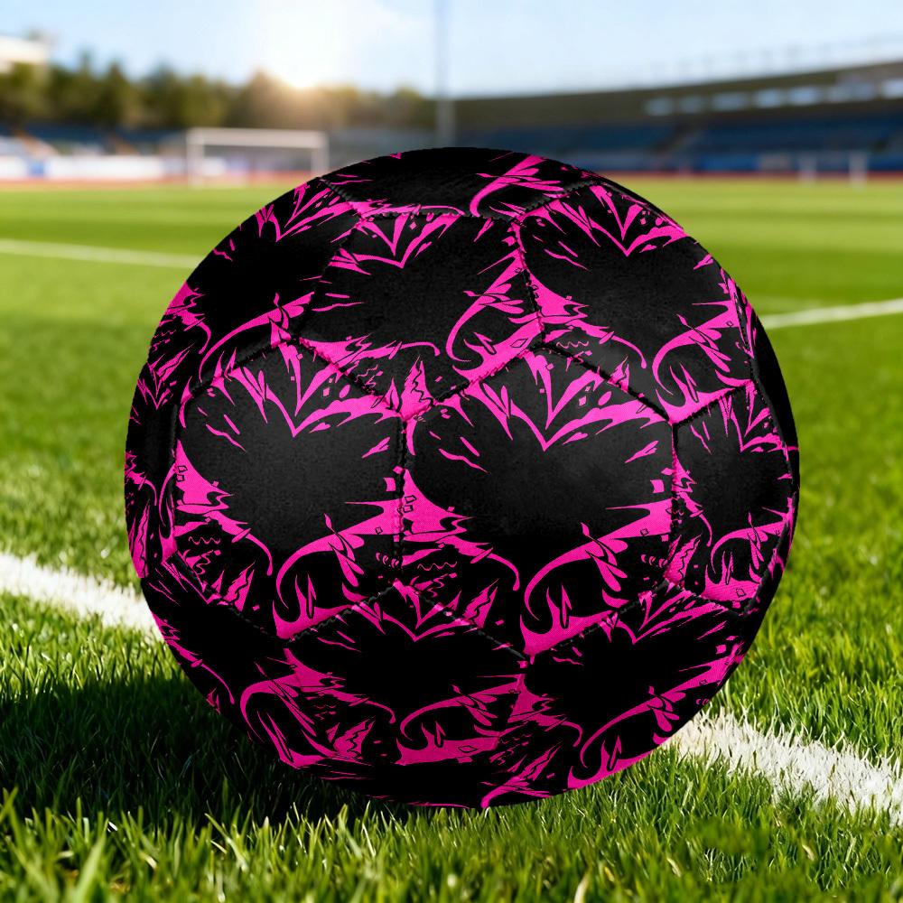 1pc Abstract Fusion Size 5 Soccer Ball Professional Match Training Football Indoor &Outdoor Sports Ball Lightweight Durable c6599