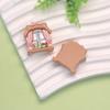 Fairy Garden House Embellishment Cute Flatback Resin Cabochons Cute Charms for DIY Crafts,Slime,Scrapbooking