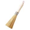 Lifactlab. Sasara Iron Pot Scrub Brush, Bamboo Sasara, Hanging Type for Frying Pans, Stainless Steel Pot Cleaning Brush, Kitchen Brush (1, Type A)