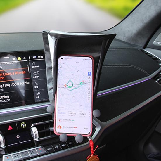 Солнцезащитный козырек для мобильного телефона Защита от дождя и солнца для подставки для телефона Посеребренная ткань Простая установка