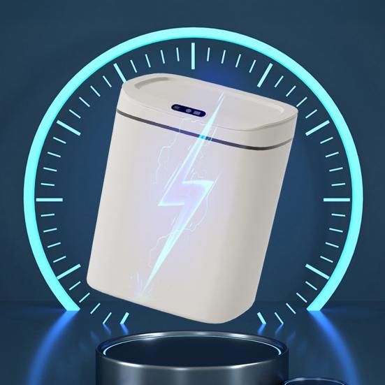 Умное мусорное ведро Yousheng с сенсором 12/14/16 л Автоматическое открывание крышки Контейнер для хранения мусора Мусорное ведро Изоляция запаха Мусорное ведро для кухни ванной