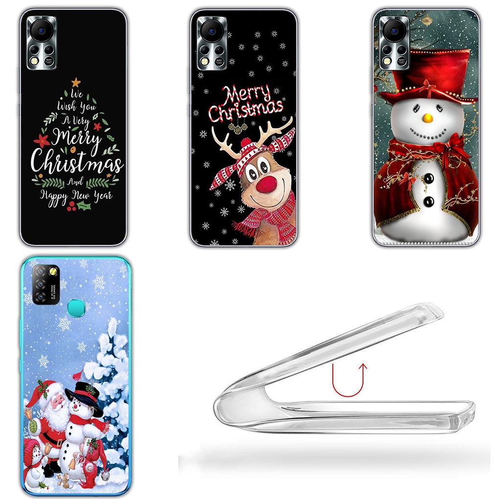 Merry Christmas Tree Deer Santa Claus Snow for Motorola Moto G13 G14 G53 G54 G62 G72 G82 G84 E13 E20 G42 G32 G23 G22 Phone Case