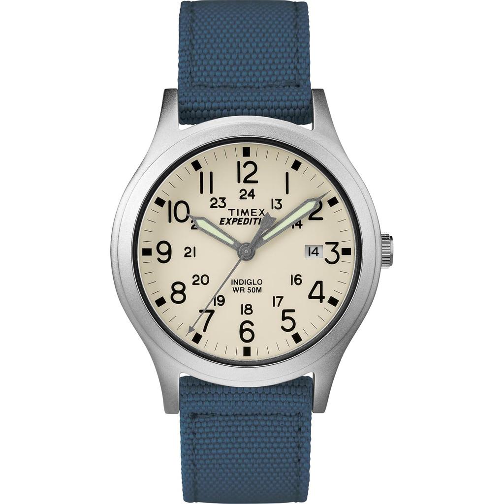 Timex Expedition Scout 36mm Watch Blue Natural