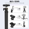 NEEWER Flexible Wiggly Mini Smartphone Tabletop Tripod with Smartphone Camera Adapter for Vlog Broadcasting Video Blog Compatible with iPhone GoPro 13