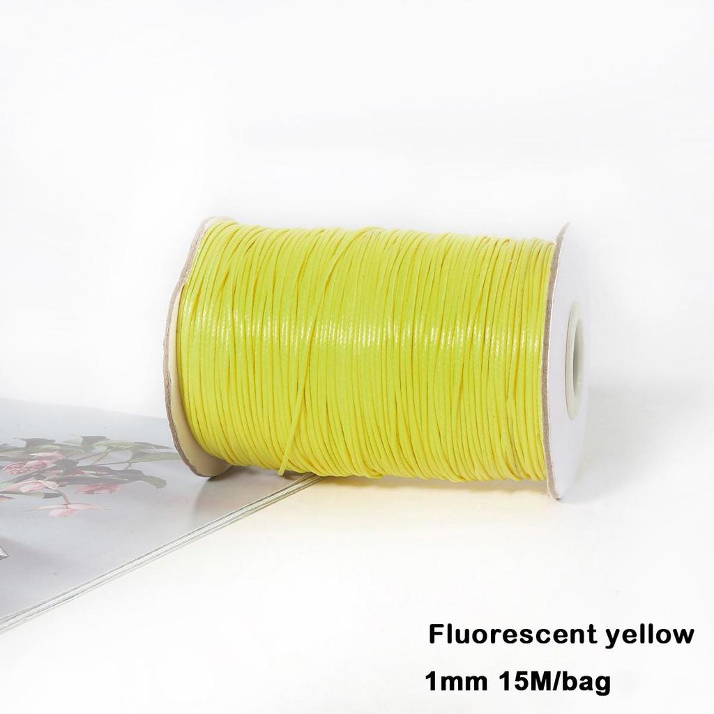 Разноцветные вощеные хлопковые шнуры для макраме, ювелирные бусины, изготовление ювелирных изделий своими руками