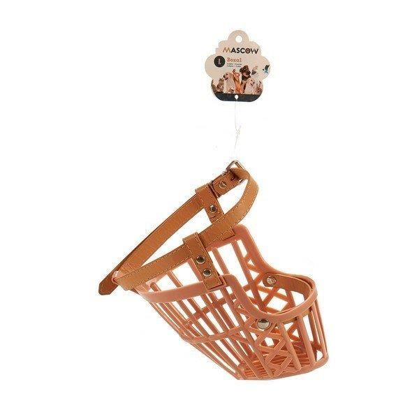 Намордник - Кремовый - 8 x 9 x 13 см - Для Собаки - Удобный и Безопасный