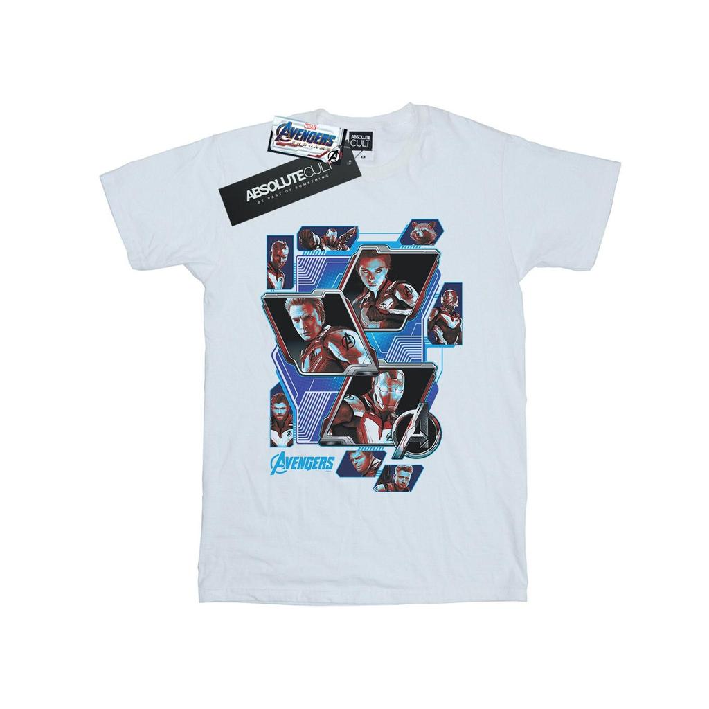 Marvel Mens Avengers Endgame Hero Panels T-Shirt