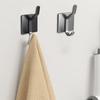 Wall Hanging Hook No Drilling Self-adhesive Anti-slip Waterproof Great Load Bearing Anti-rust Bathroom Clothes