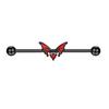 Geometric Stainless Steel Butterfly Belly Button Ring With Wing And Chain Design For Men And Women