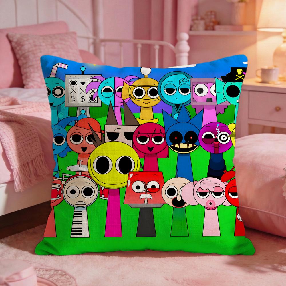 SSprunkis Classic Game Cushion Cover Premium Comfort Reversible Pillow Cove Two In One Design For Any Room Car Interior