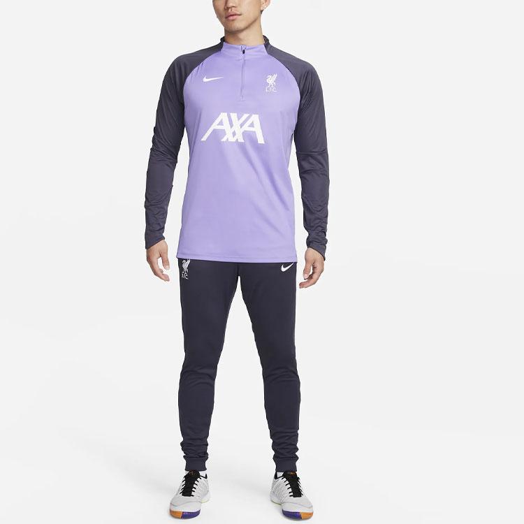Nike Ливерпуль. Strike Winter Warrior Третья футбольная майка мужская космический фиолетовый DZ0583-568