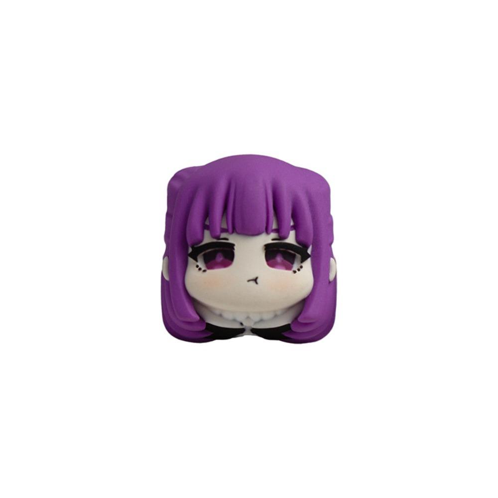 Frieren Fern Artisan Keycap Resin Custom Anime Personalized Keyboard Cap Gaming KeyCap for Mechanical Keyboard Accessories Gifts