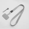 Crossbody Cell Phone Hanging Lanyard Adjustable Neck Strap With Universal Clip Gasket Anti-Lost Mobile Phone Lanyards