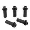 15/30pcs Black Windscreen Well Nut Bolt Screws Kit For Harley Touring Road Glide 98-22 Windshield Nut Bolt Washer Set