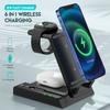 D2 6 in 1 Wireless Charger Dock Station with Type-C Port [Support Wireless and Wired Output]