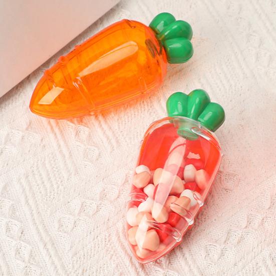 12/24 шт. пасхальная коробка конфет в виде моркови, многоразовая коробка для моркови, подарочная коробка для детских подарков, закуски, пасхальная охота