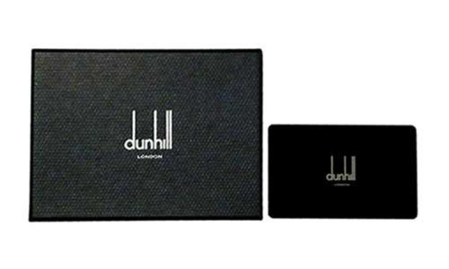 Dunhill Coin Purse SIGNATURE COIN PURSE DU21R2025LT 001 Black