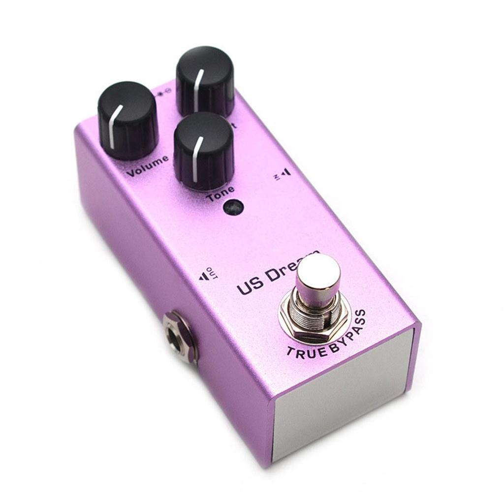 Педаль эффектов для электрогитары Vintage Overdrive Distortion Chorus Delay Tremolo