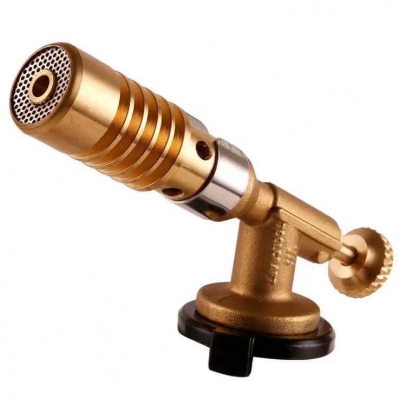 Портативная полностью медная газовая горелка для опаливания свиной щетины и розжига барбекю