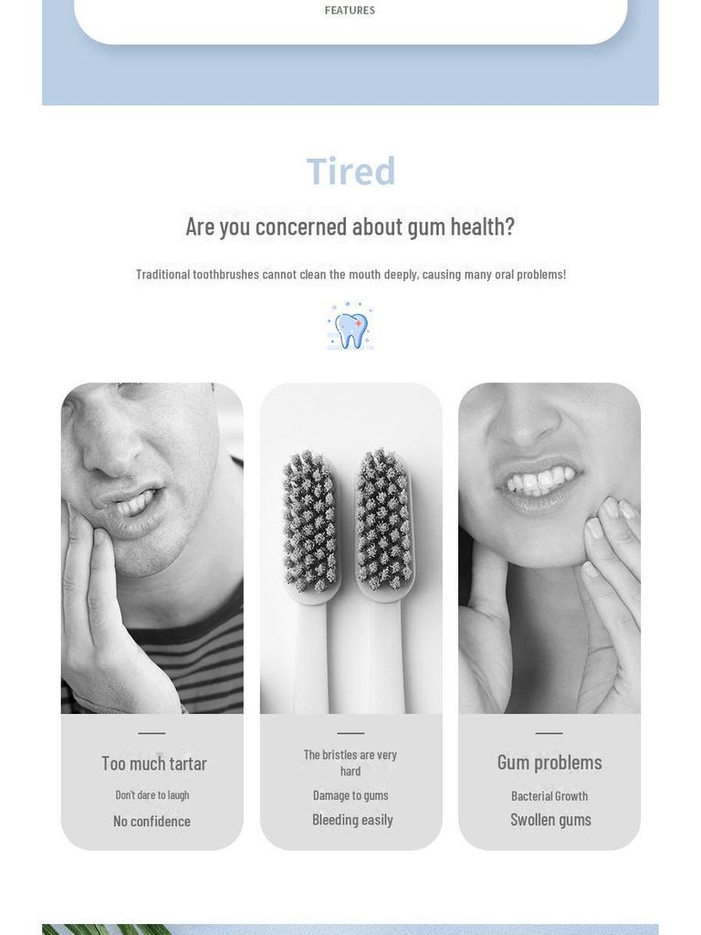 Портативный электрический ирригатор Cross-Border: Инструмент для чистки полости рта и зубов для дома и путешествий