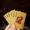JINGRUIXIANG Waterproof PVC Golden Playing Cards