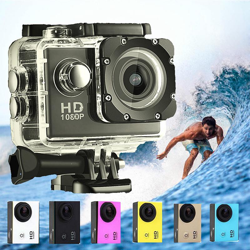 CUTE HD Wifi Waterproof Sport Camera Mini Helmet Cam Recorder Diving 2.0