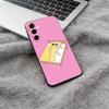 C-Cartoon- Ketnipz Cute Phone Case For Samsung Galaxy A73,A71 A72,A70,A53,A52,A51,Soft Silicone Black Cover