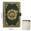 New A5 Retro Password Notebook With Lock Diary Book Student Notebook Vintage Notebook Sub-Password Lock Notebook Supplies