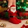 Носки-тапочки 3D-вязки, ручной вязки, забавные, креативные, с животными, рождественские подарки