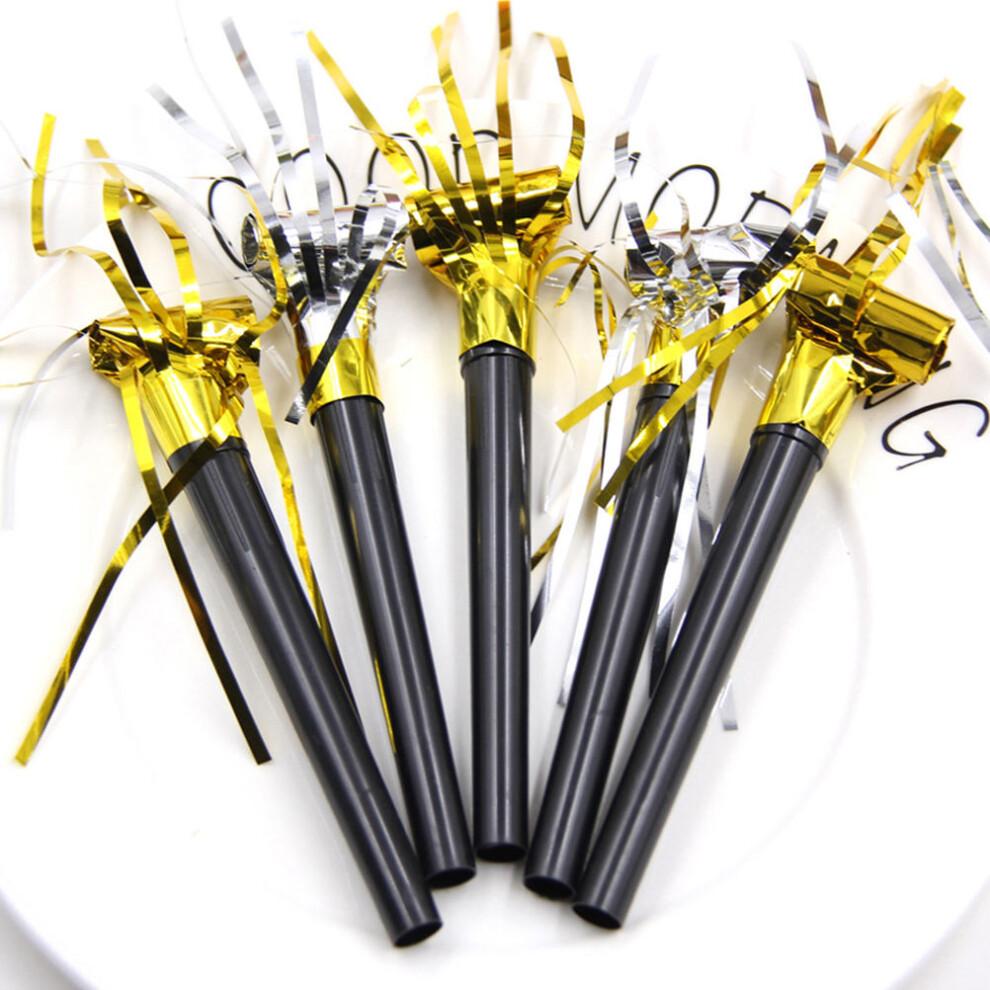 60 Pcs Dragon Blowing Toys Fringed Whistles Child