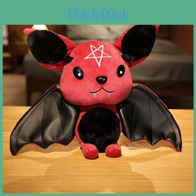 Милая плюшевая игрушка летучая мышь, мягкая и прочная, набитое животное для Хэллоуина и декора, доступна в 4 цветах