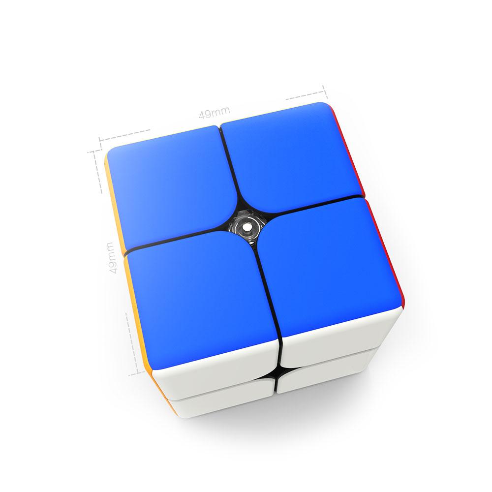 GAN 249 V2 2x2 Скоростной куб Ганс Мини-куб-головоломка Игрушка-головоломка 2x2x2 Волшебный куб 49 мм (Без наклейки) игрушки