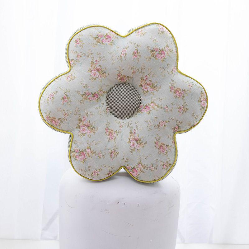 Корейская подушка с цветком сливы: Подушка для сна из 100% хлопка для офиса и спальни